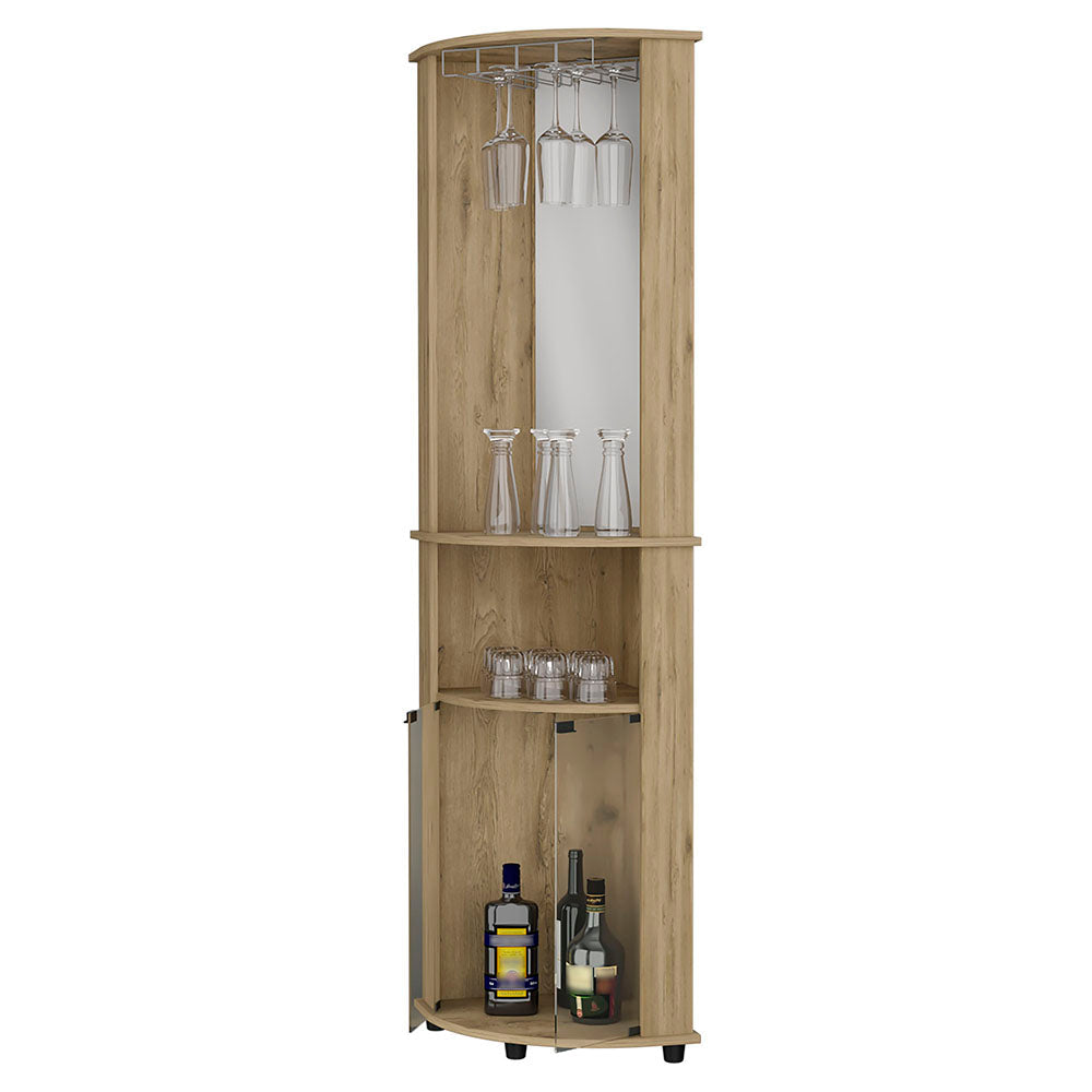 Oregon Corner Bar Cabinet