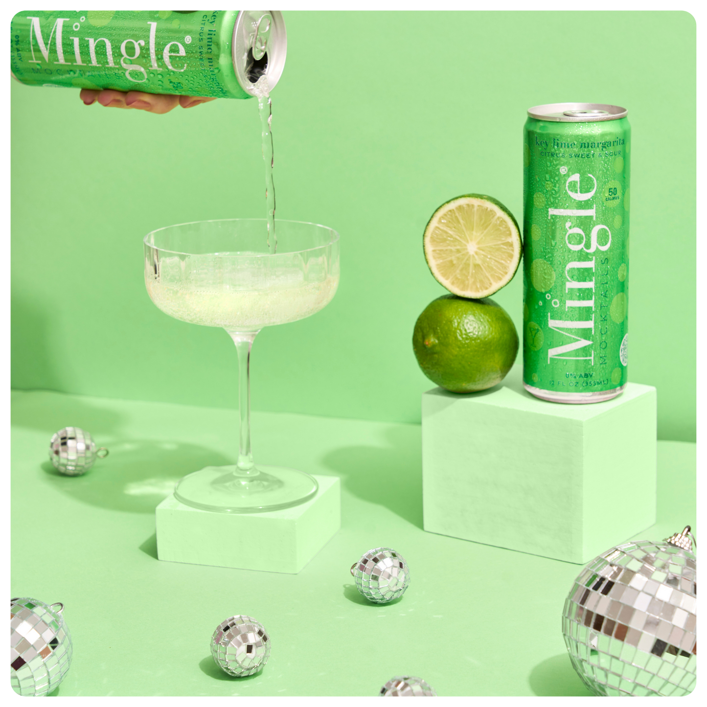 Key Lime Margarita by Mingle Mocktails - Non Alcoholic Beverages