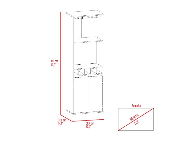 Redding Bar Cabinet