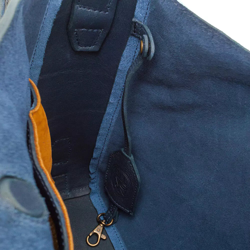 Ellington Leather Hobo w/ Zippered Pouch by Mission Mercantile Leather Goods
