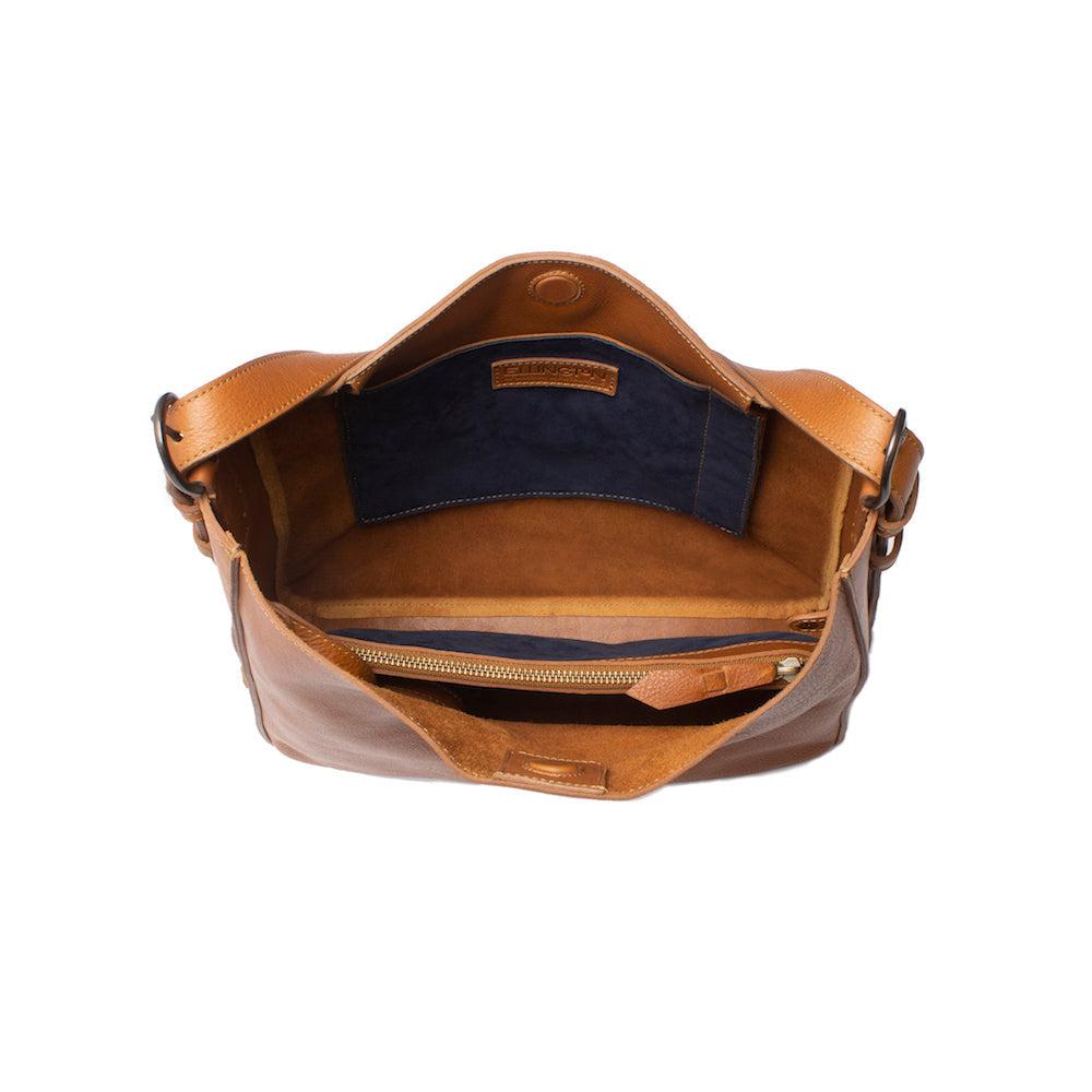 Ellington Leather Hobo w/ Zippered Pouch by Mission Mercantile Leather Goods