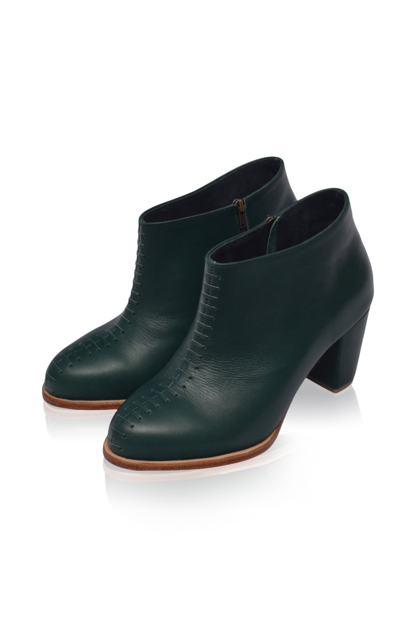 Monte Carlo Leather Booties by ELF