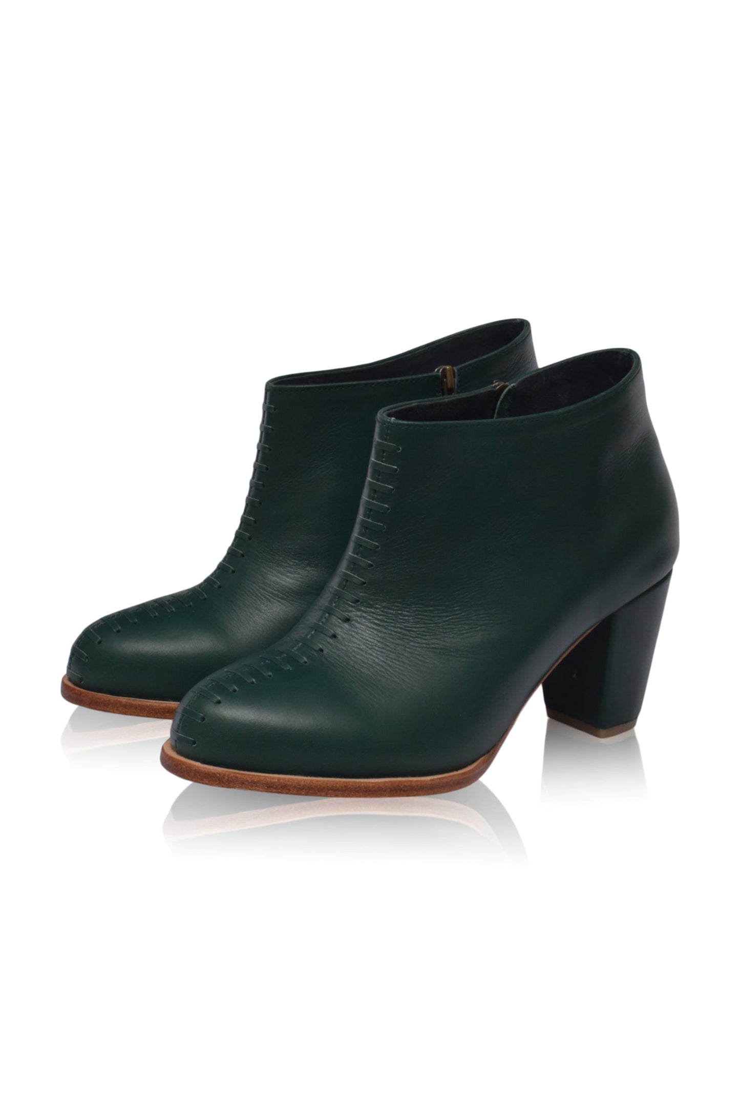 Monte Carlo Leather Booties by ELF