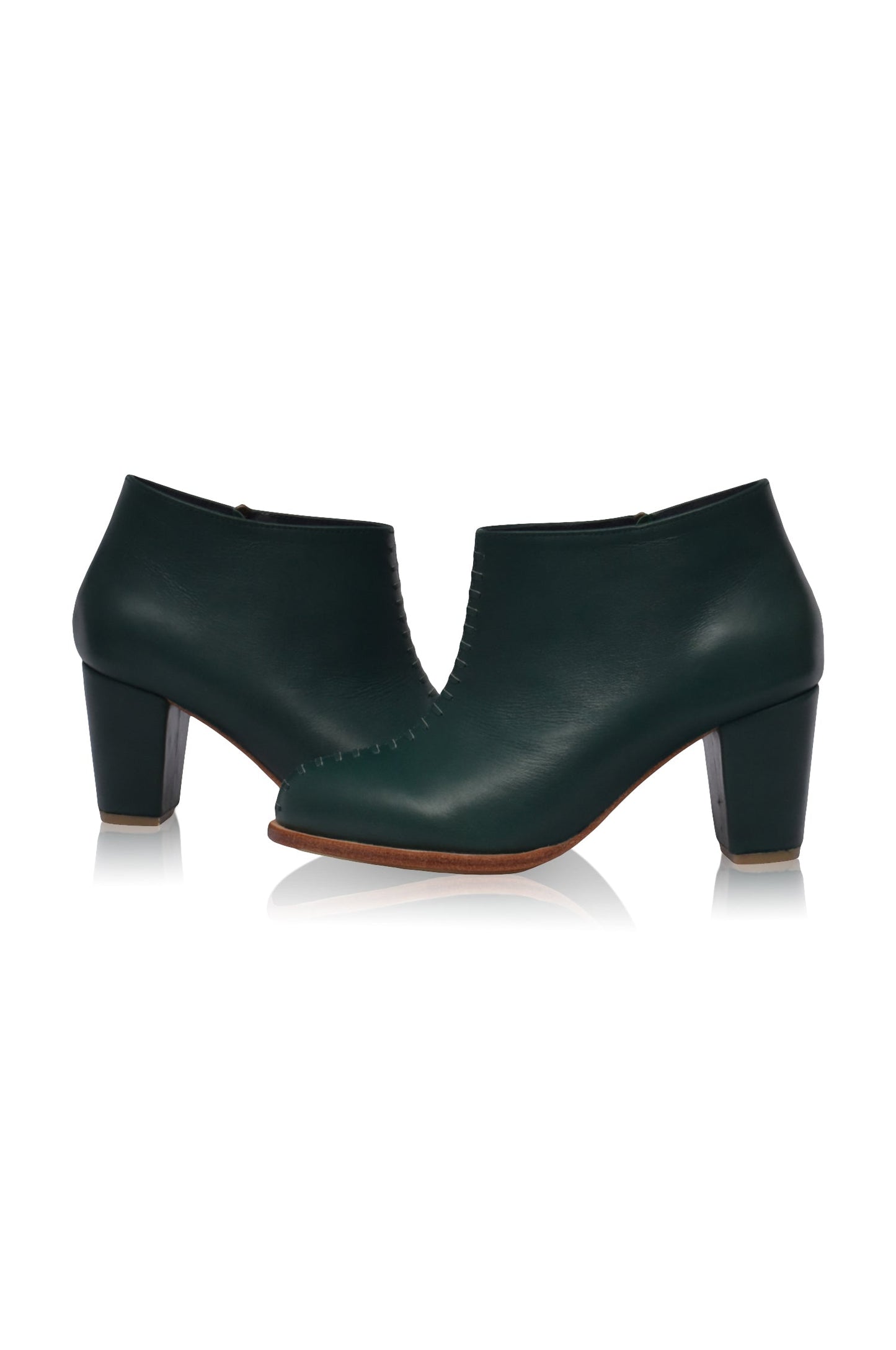 Monte Carlo Leather Booties by ELF