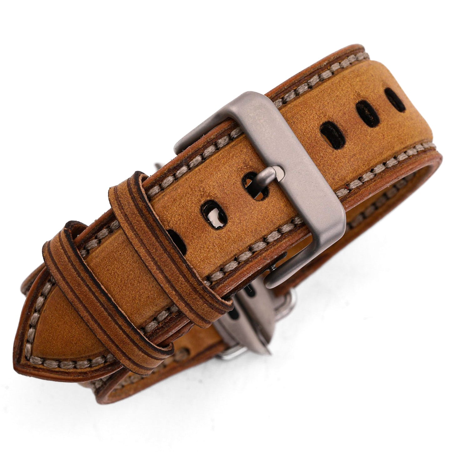 Luxury Apple Band - Cordovan by Lifetime Leather Co