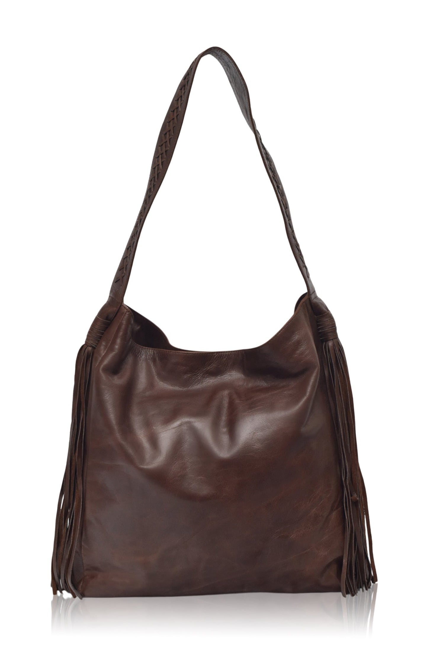 Nomad Tassel Leather Bag by ELF