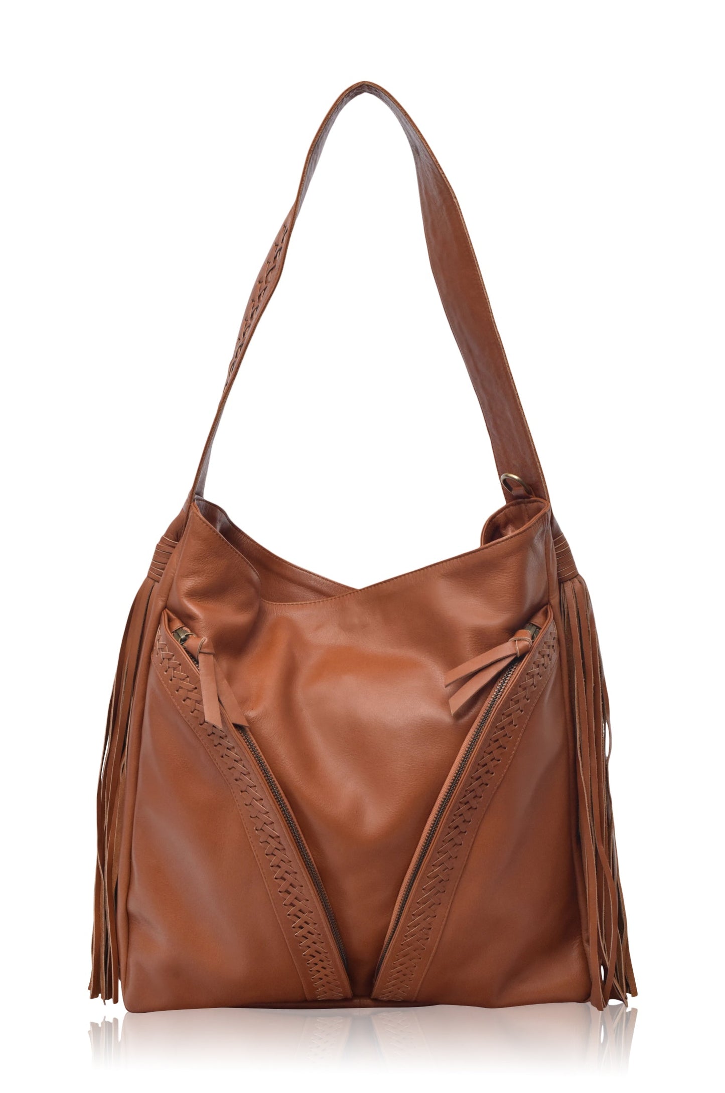 Nomad Tassel Leather Bag by ELF