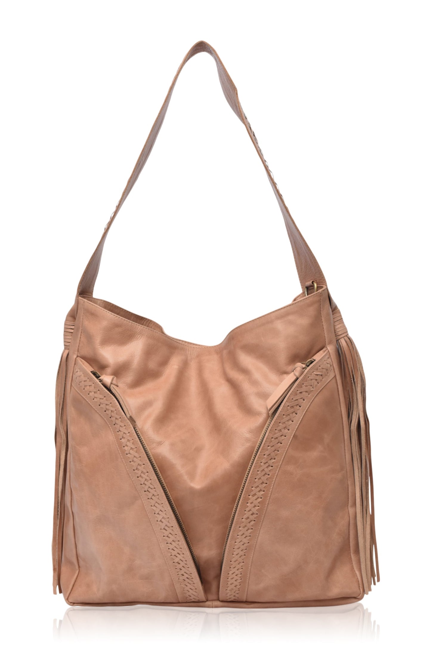 Nomad Tassel Leather Bag by ELF