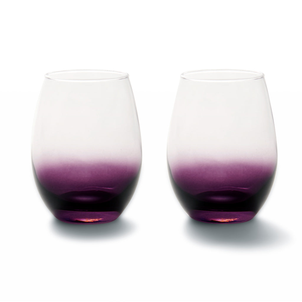 Talianna Ombre Glasses, Set of 2 by ANNA - B2B