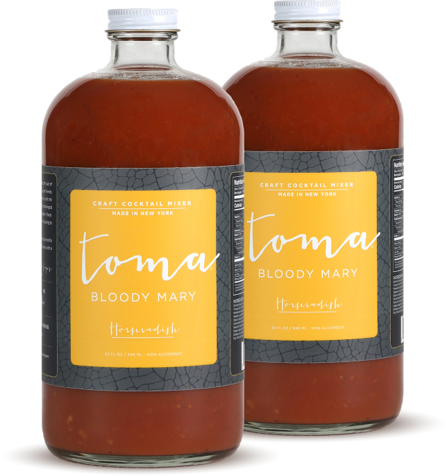 Toma Bloody Mary Horseradish (32oz) 2-PACK