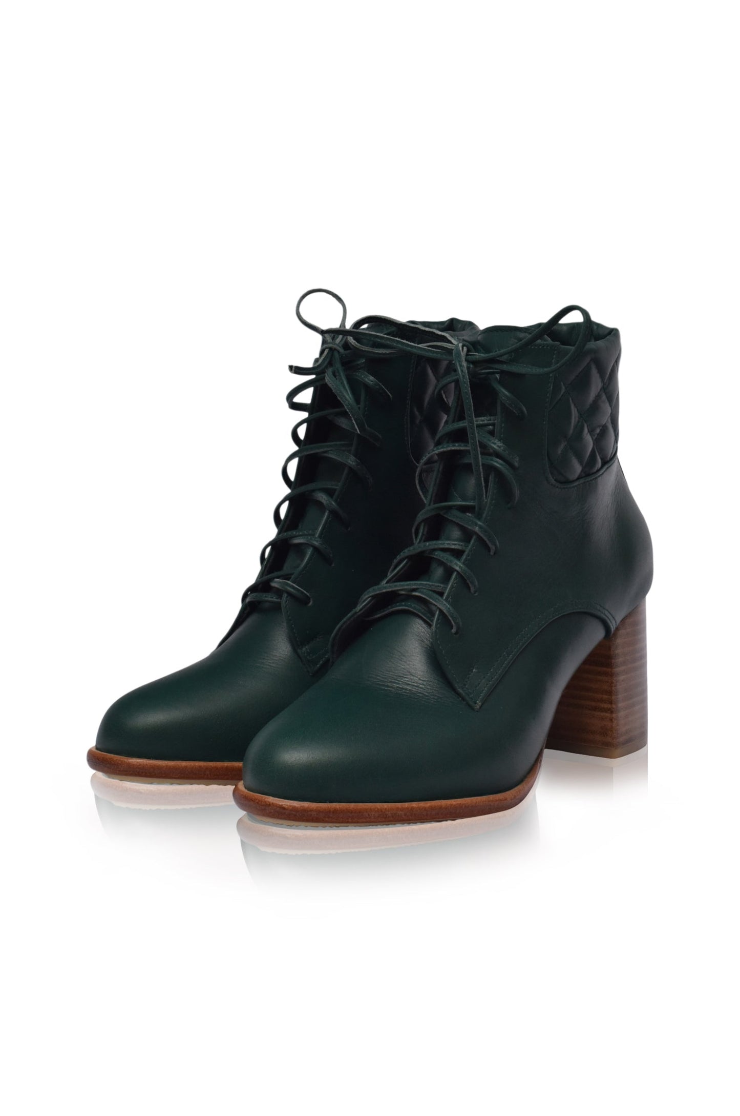 Rising Mara Leather Heel Booties by ELF