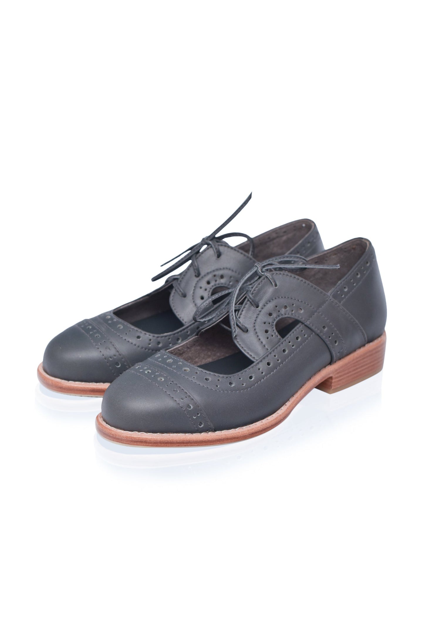 Scandinavia Leather Oxfords by ELF