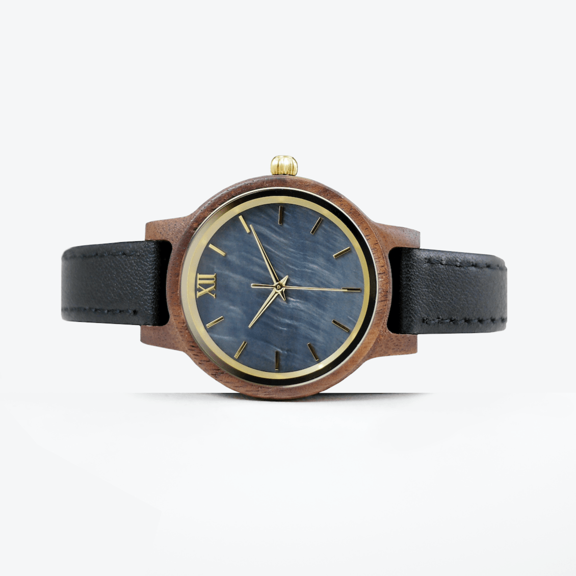 Avantwood Aurora Obsidian Watch