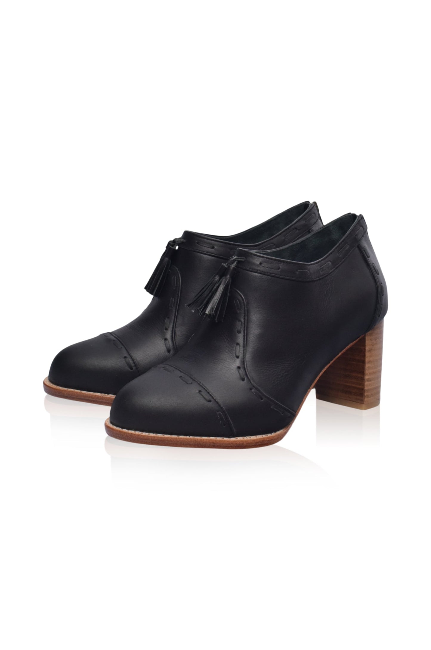 Sensational Leather Booties by ELF