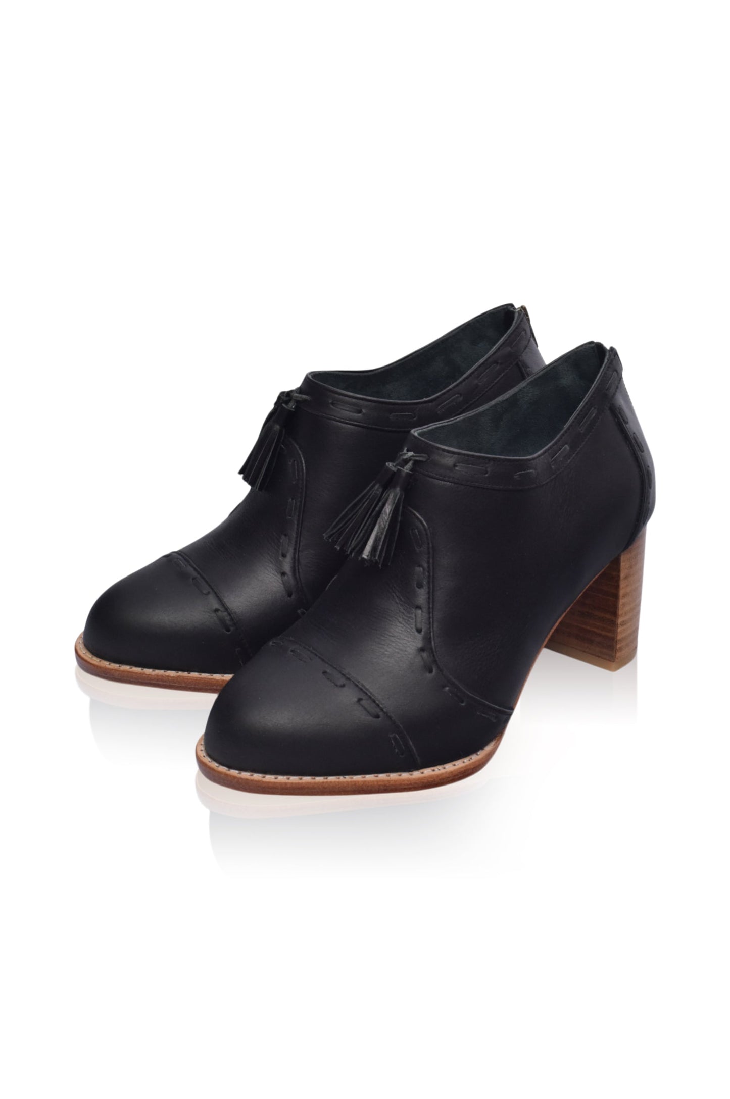 Sensational Leather Booties by ELF