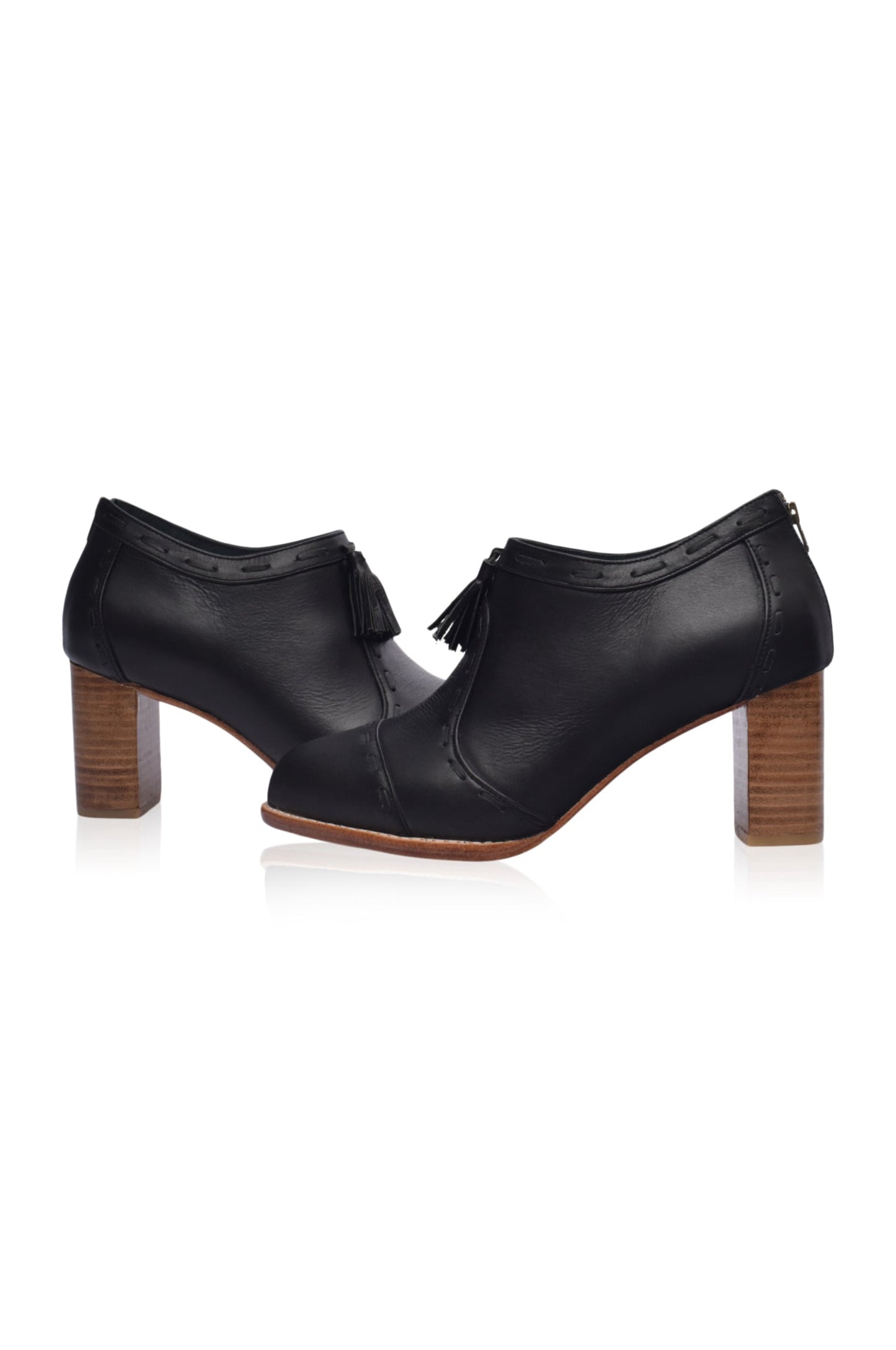 Sensational Leather Booties by ELF