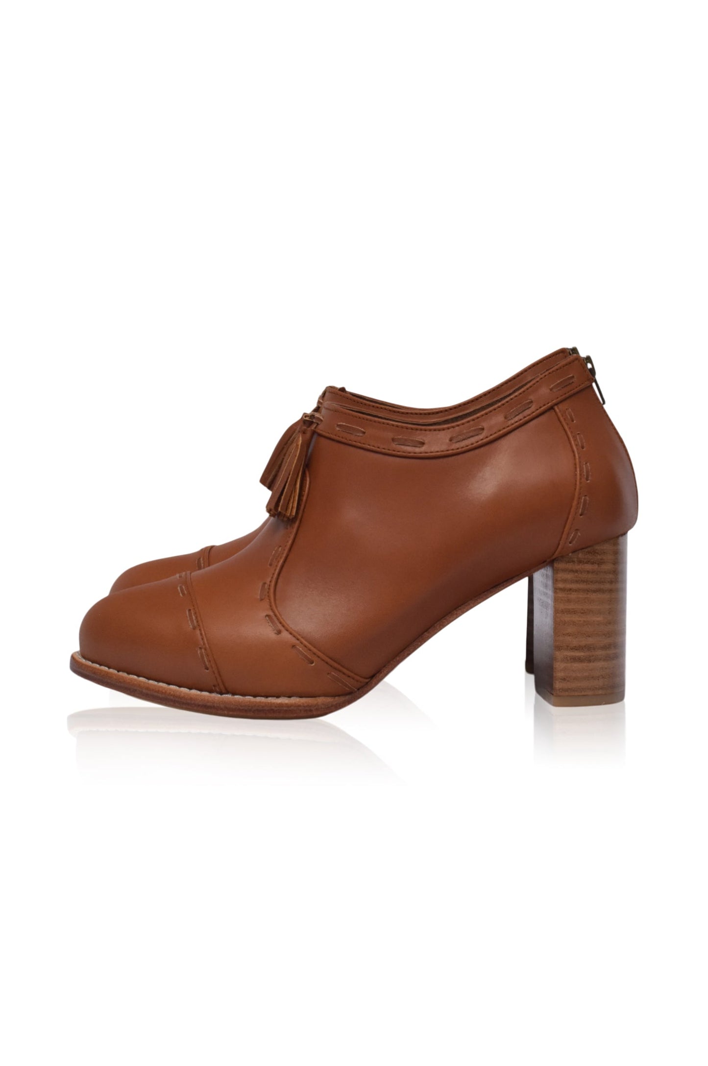 Sensational Leather Booties by ELF