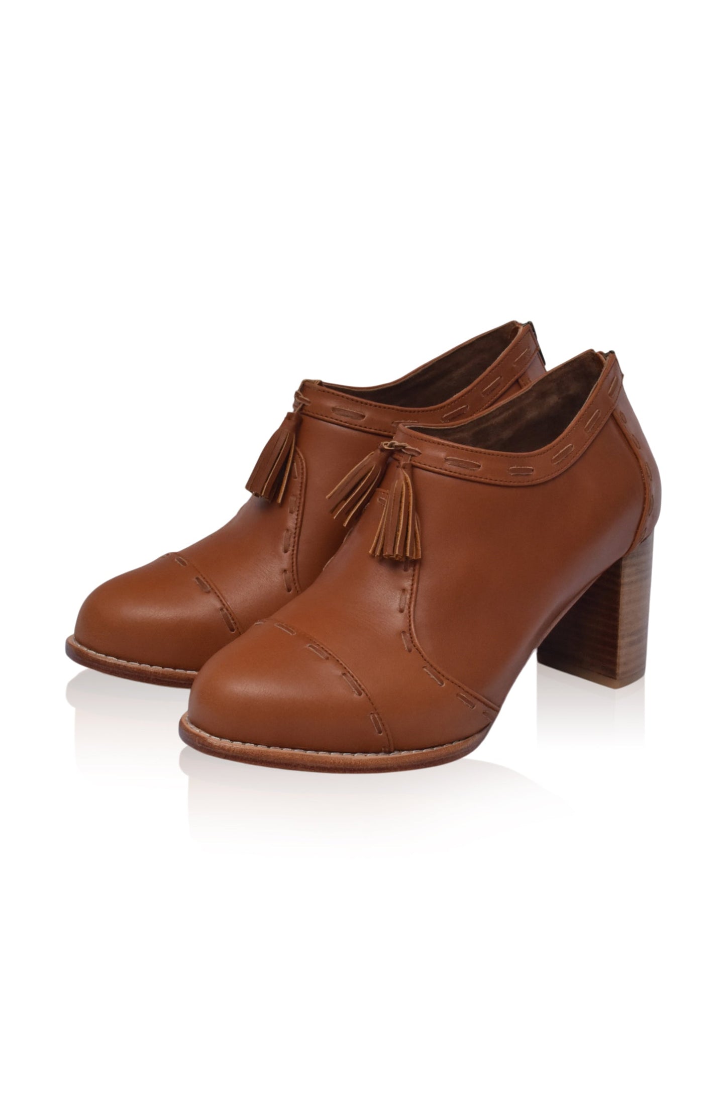 Sensational Leather Booties by ELF