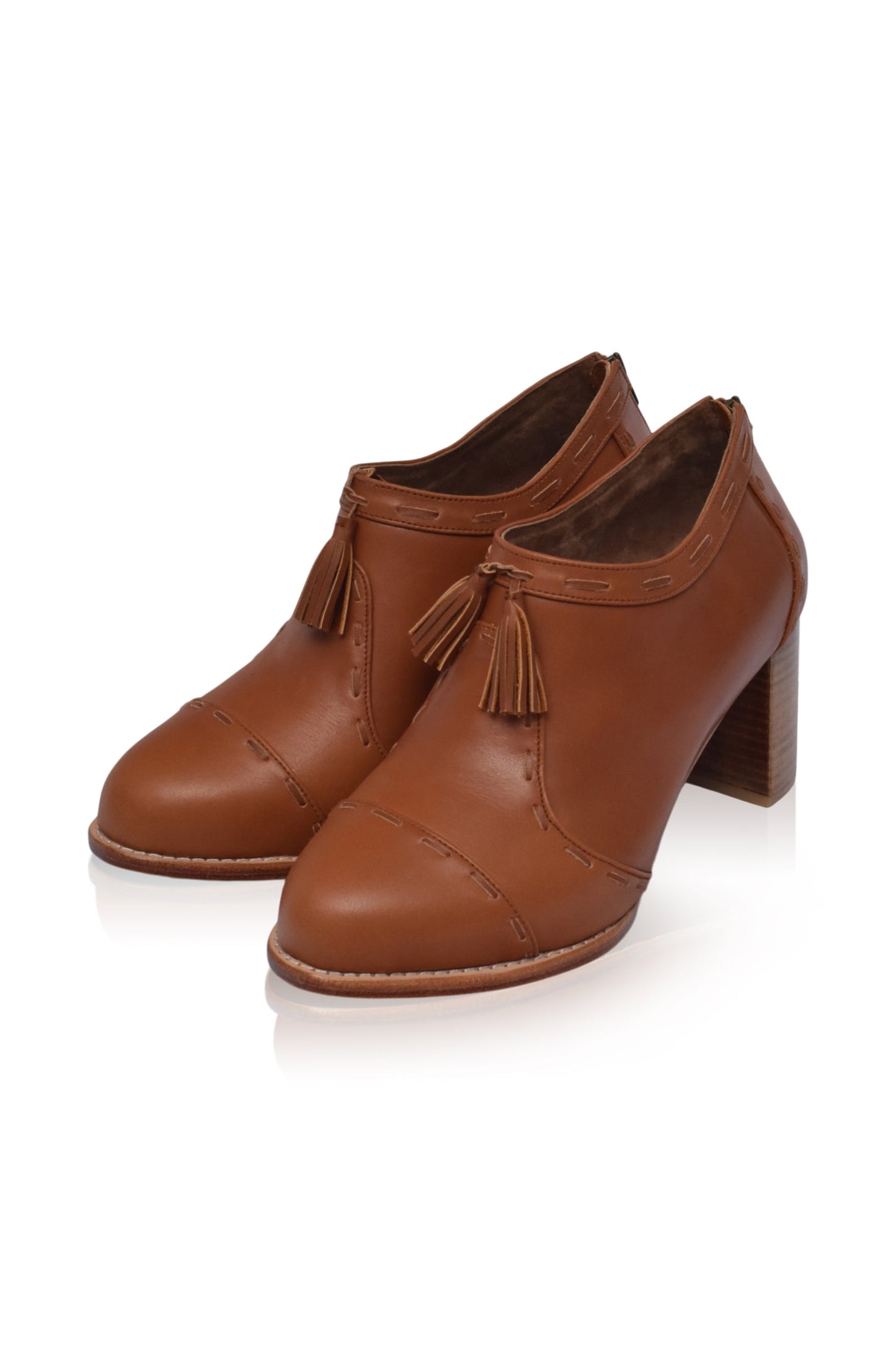 Sensational Leather Booties by ELF