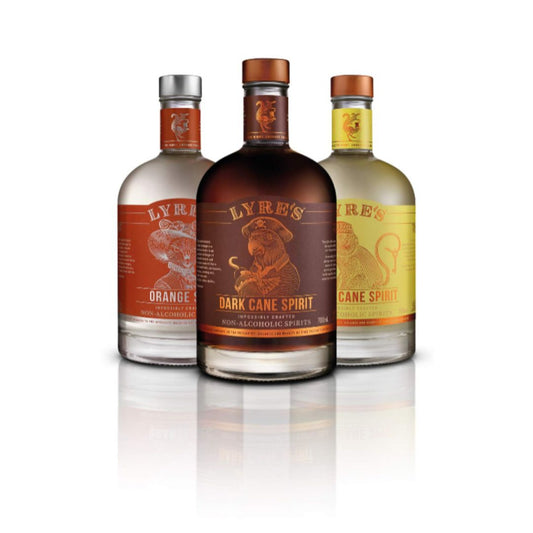 Lyre's Mai Tai Non-Alcoholic Cocktail Set (Pack of 3) | Orange Sec, White Cane & Dark Cane