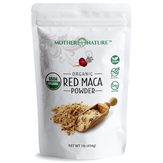 Red Maca Powder by Mother Nature Organics