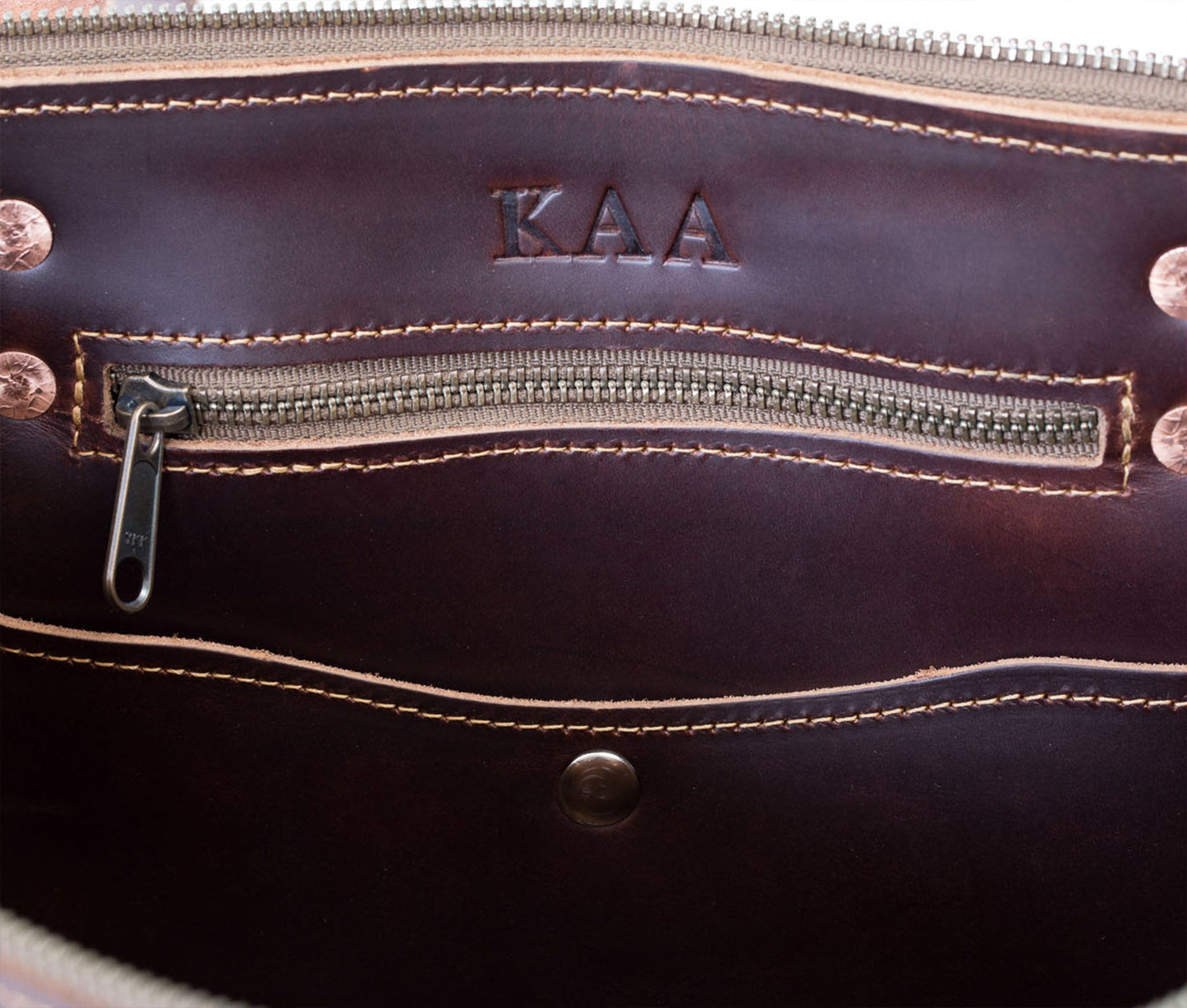 Lifetime Zippered Tote by Lifetime Leather Co