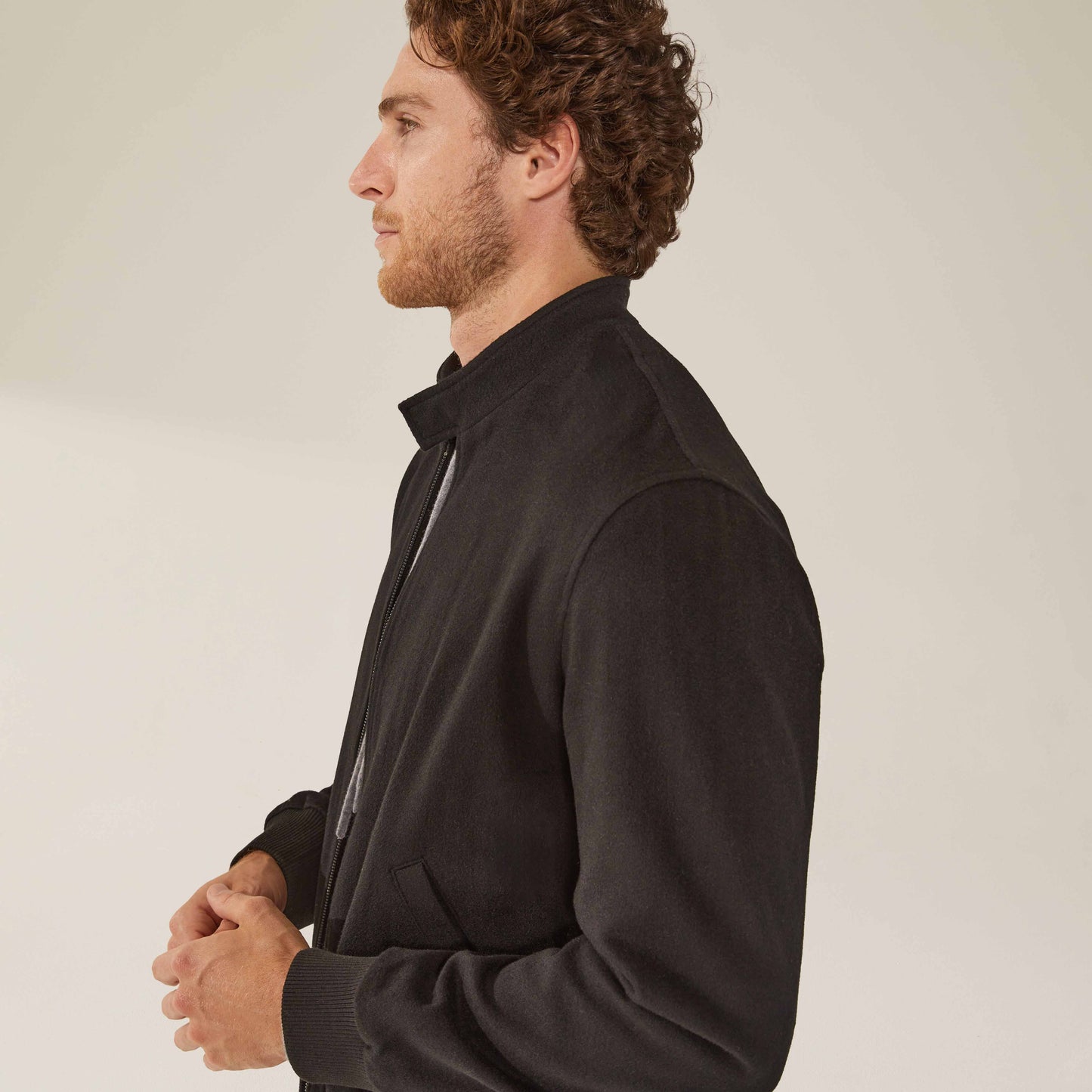 Chase Cashmere-Wool Bomber Jacket by Italic