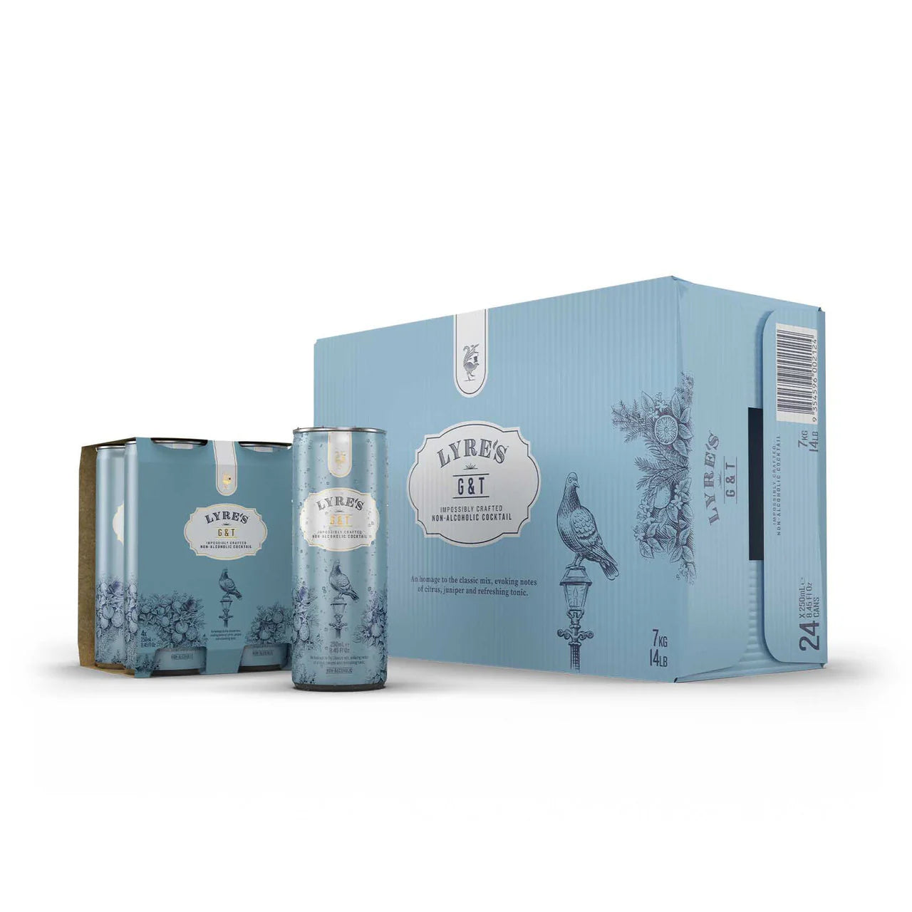 Lyre's Gin & Tonic (6)-4 Packs