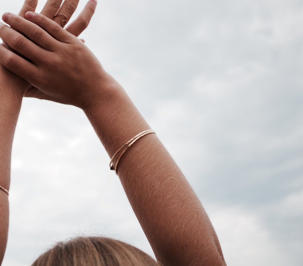 Hammered To Perfection Bangle