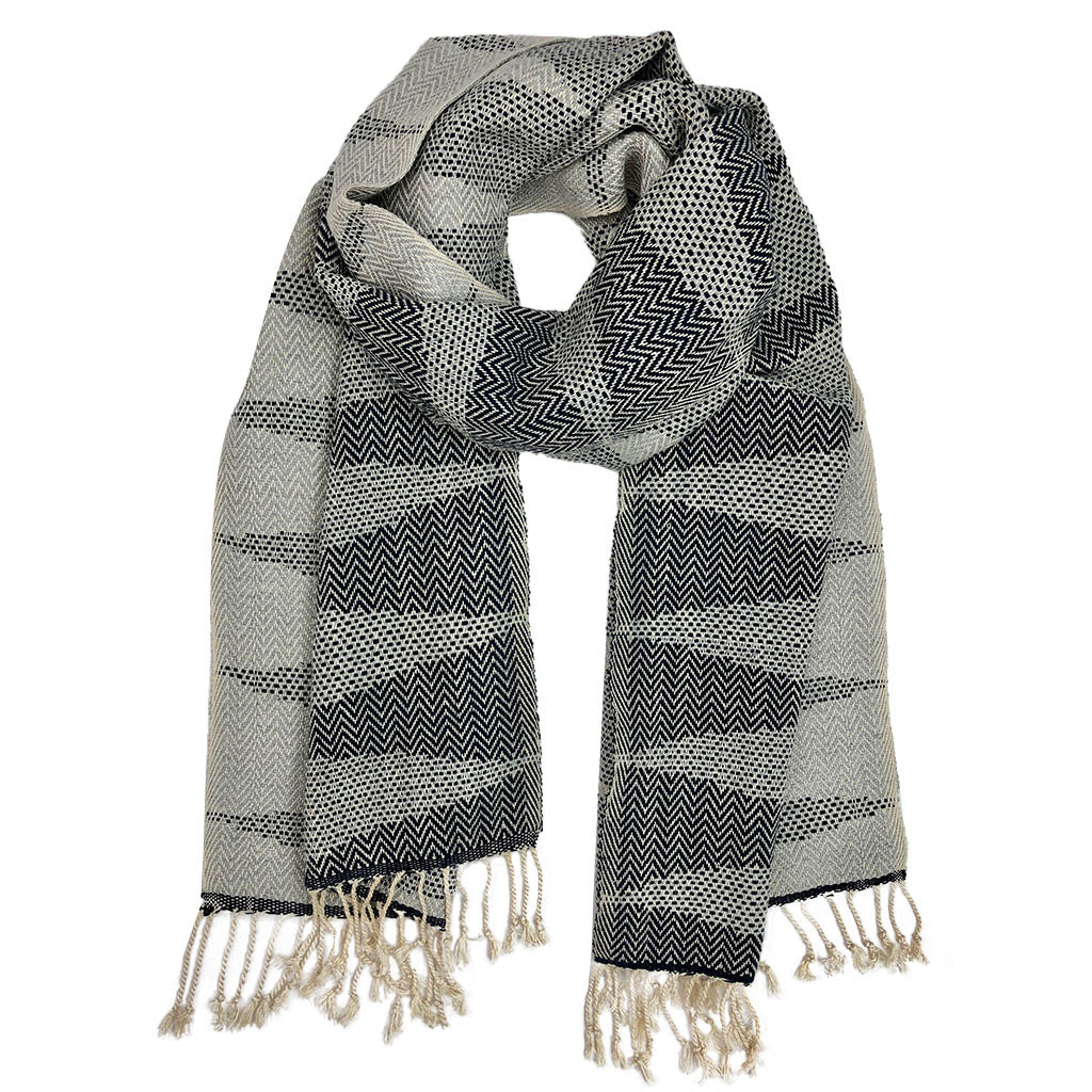 Cambodia Chevron Tapestry Scarf by SLATE + SALT