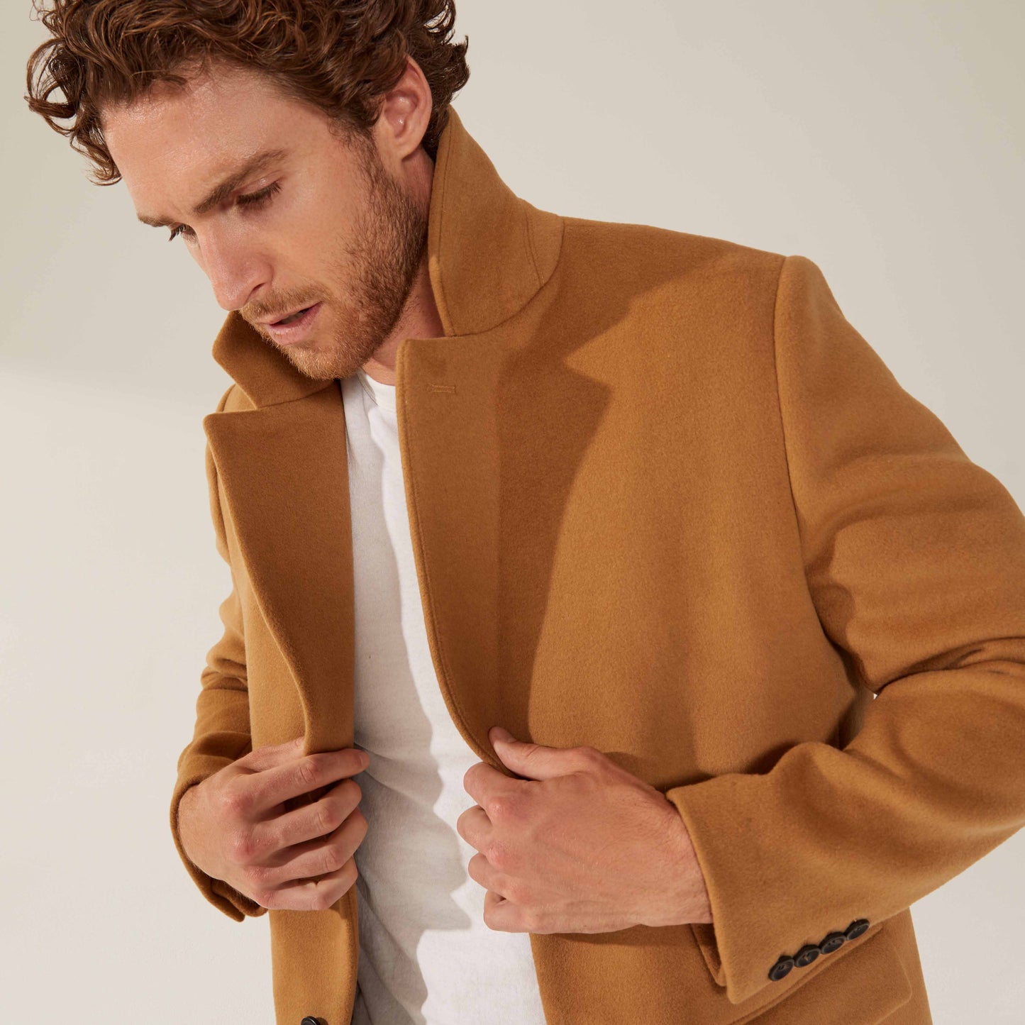 Elias Cashmere-Wool Car Coat by Italic