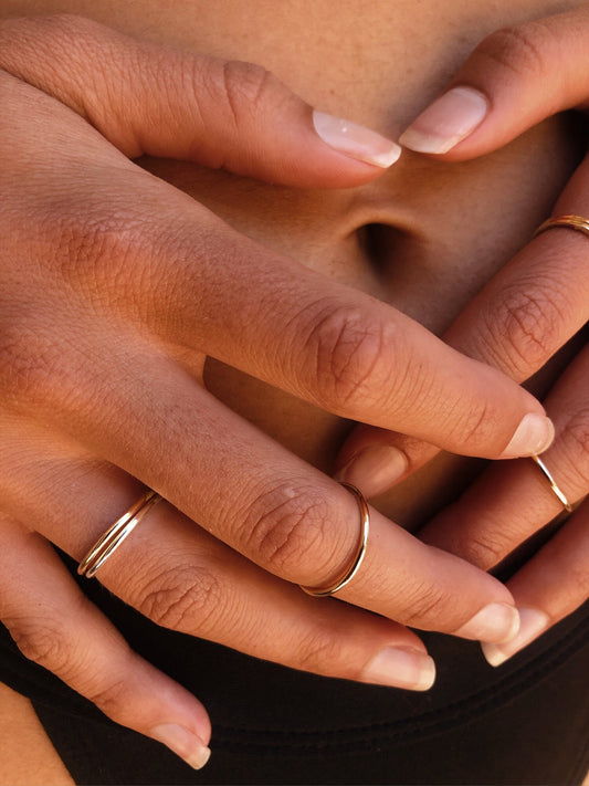 Dainty Stack Ring