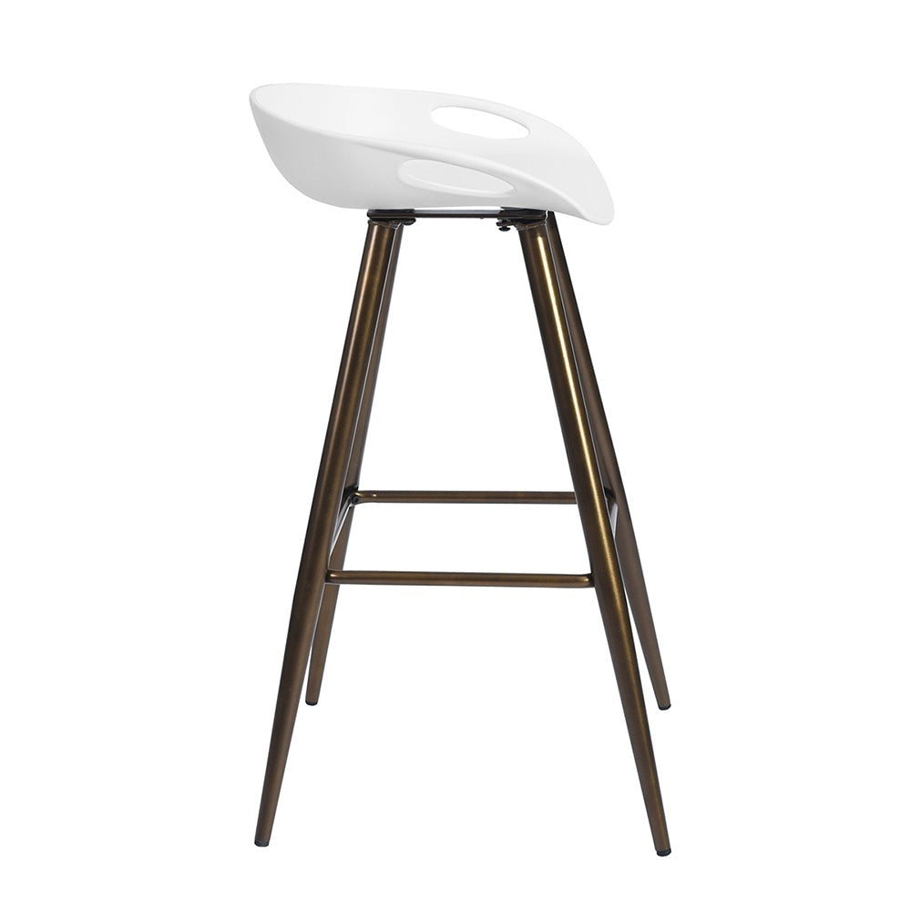 Set of 2 Back Bar & Counter Stools by Blak Hom