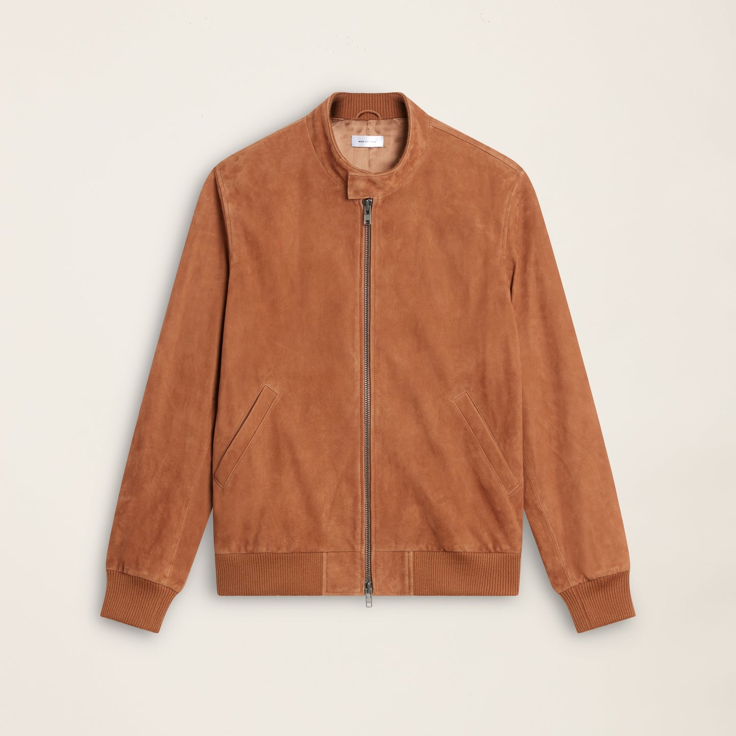 Chase Suede Bomber Jacket by Italic