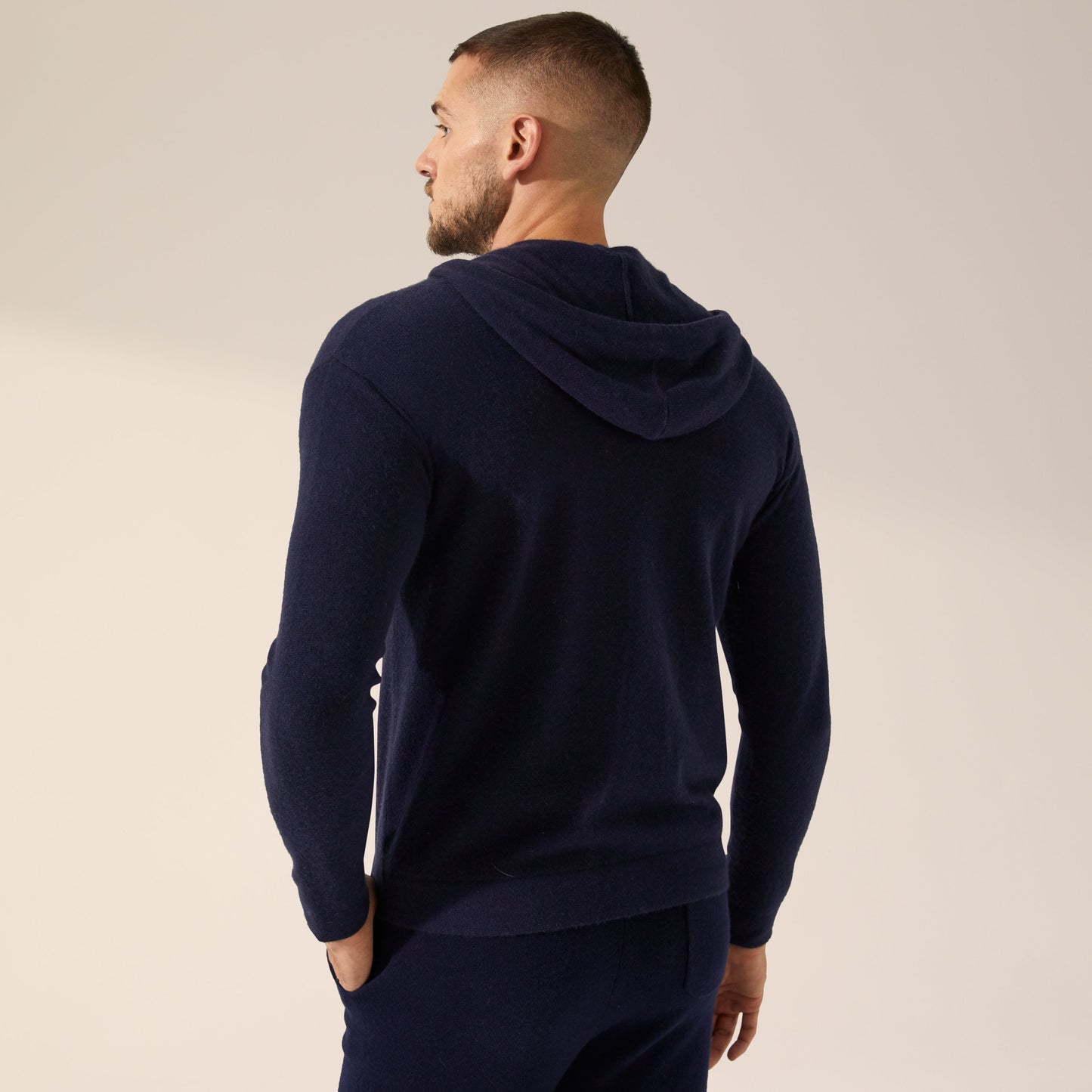 Tyler Cashmere Zip Hoodie by Italic