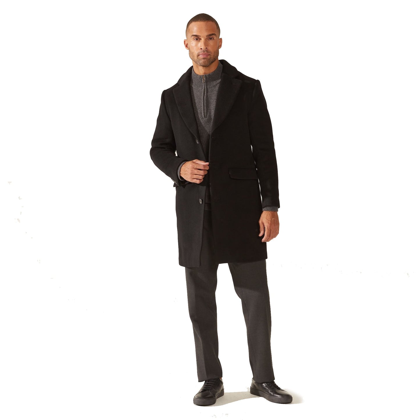 Elias Cashmere-Wool Car Coat by Italic