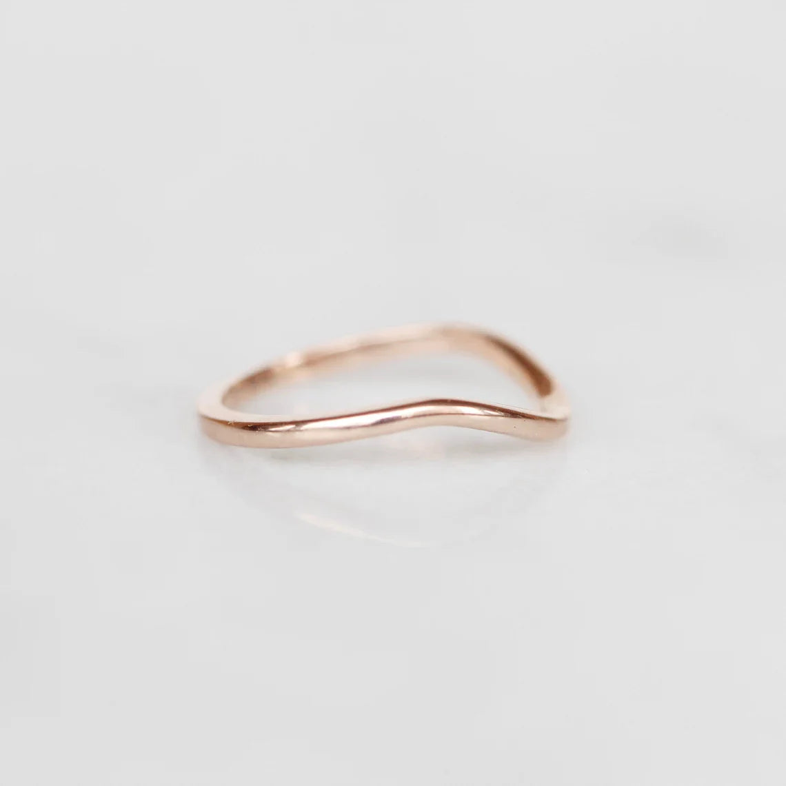 14k gold Curve Gold Ring by VicStoneNYC Fine Jewelry