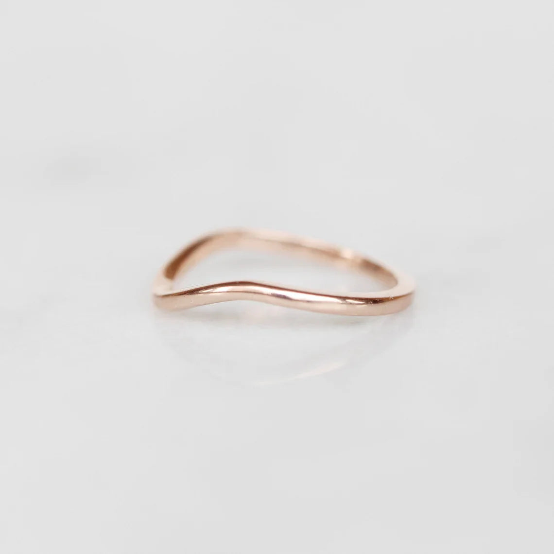 14k gold Curve Gold Ring by VicStoneNYC Fine Jewelry