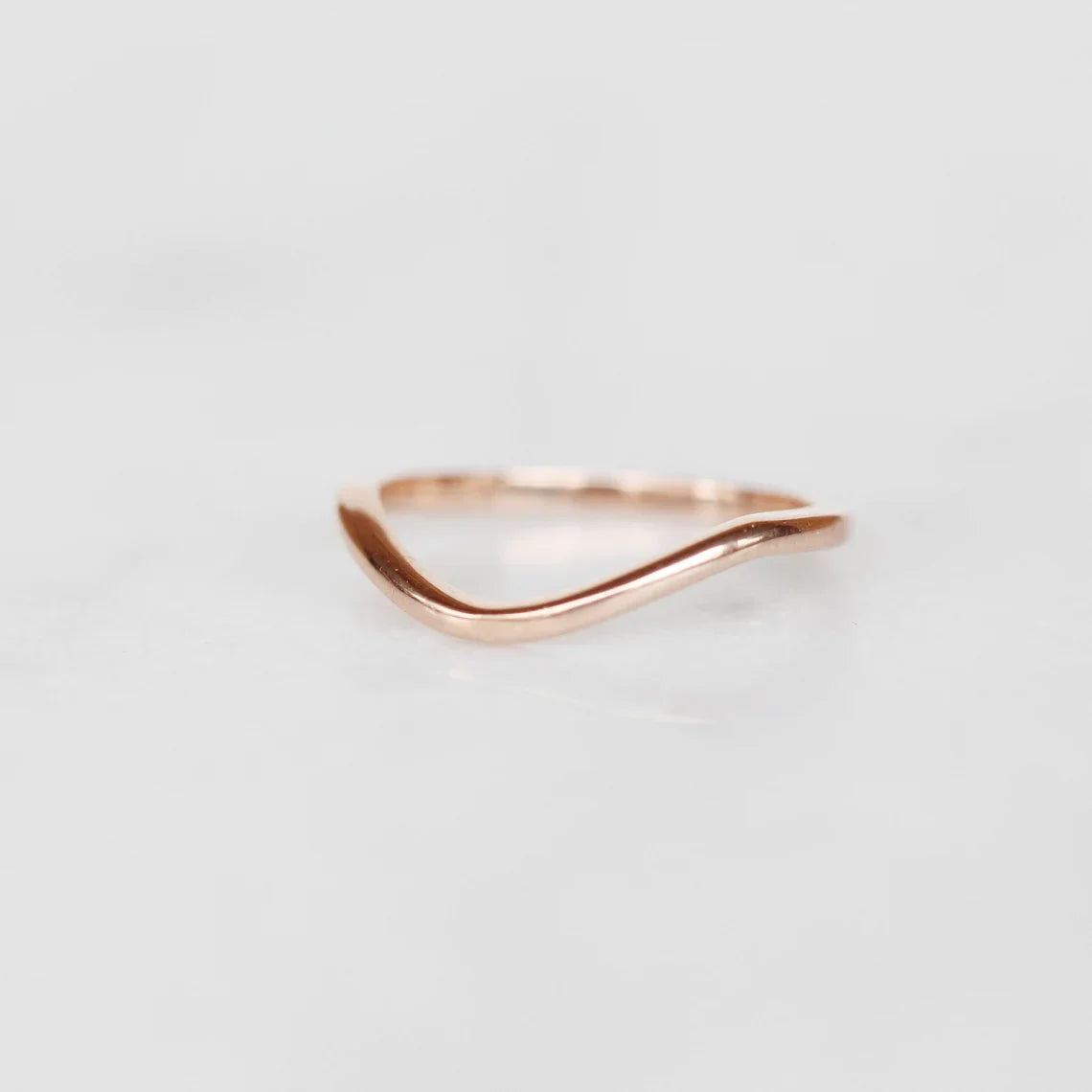 14k gold Curve Gold Ring by VicStoneNYC Fine Jewelry