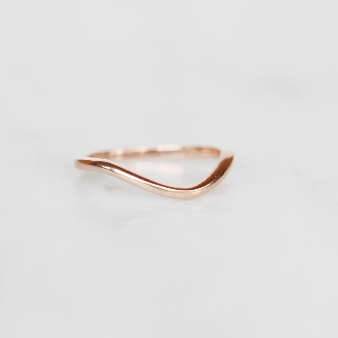 14k gold Curve Gold Ring by VicStoneNYC Fine Jewelry