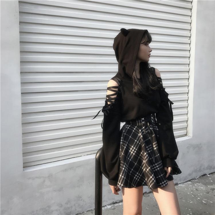 Ash's Plaid Skirt by The Cursed Closet