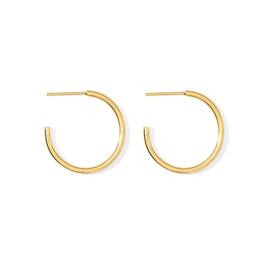 Classic Bombshell Hoop Earrings by SLATE + SALT