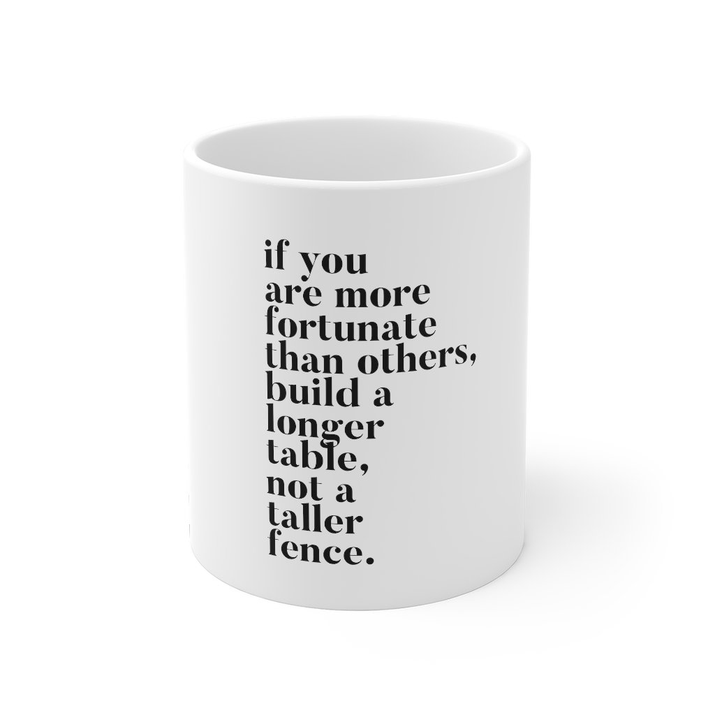 Build A Longer Table Mug