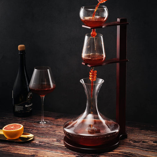 Wine Tower Decanting & Aerator Set