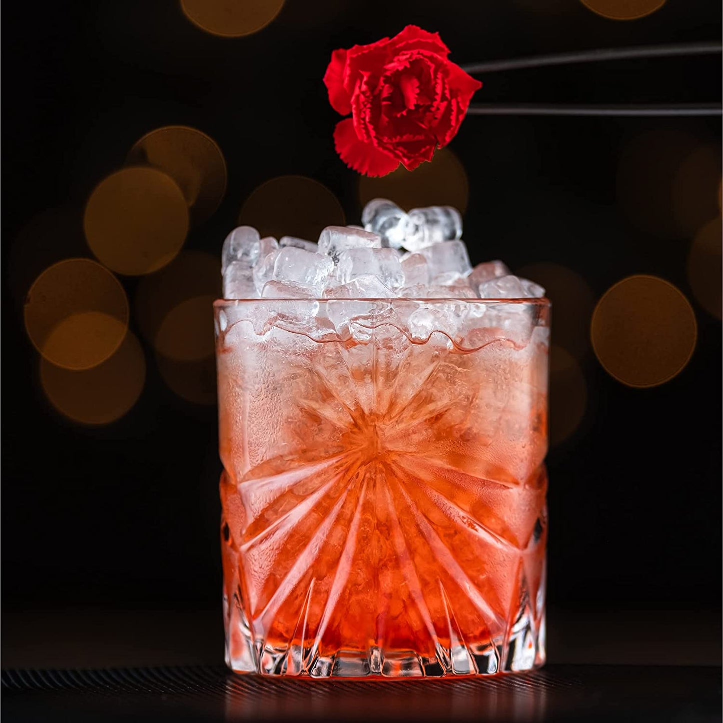 R.O.C.K.S. Whiskey Chilling Stones The Eco-Crystal Collection - Soleil Glass Edition