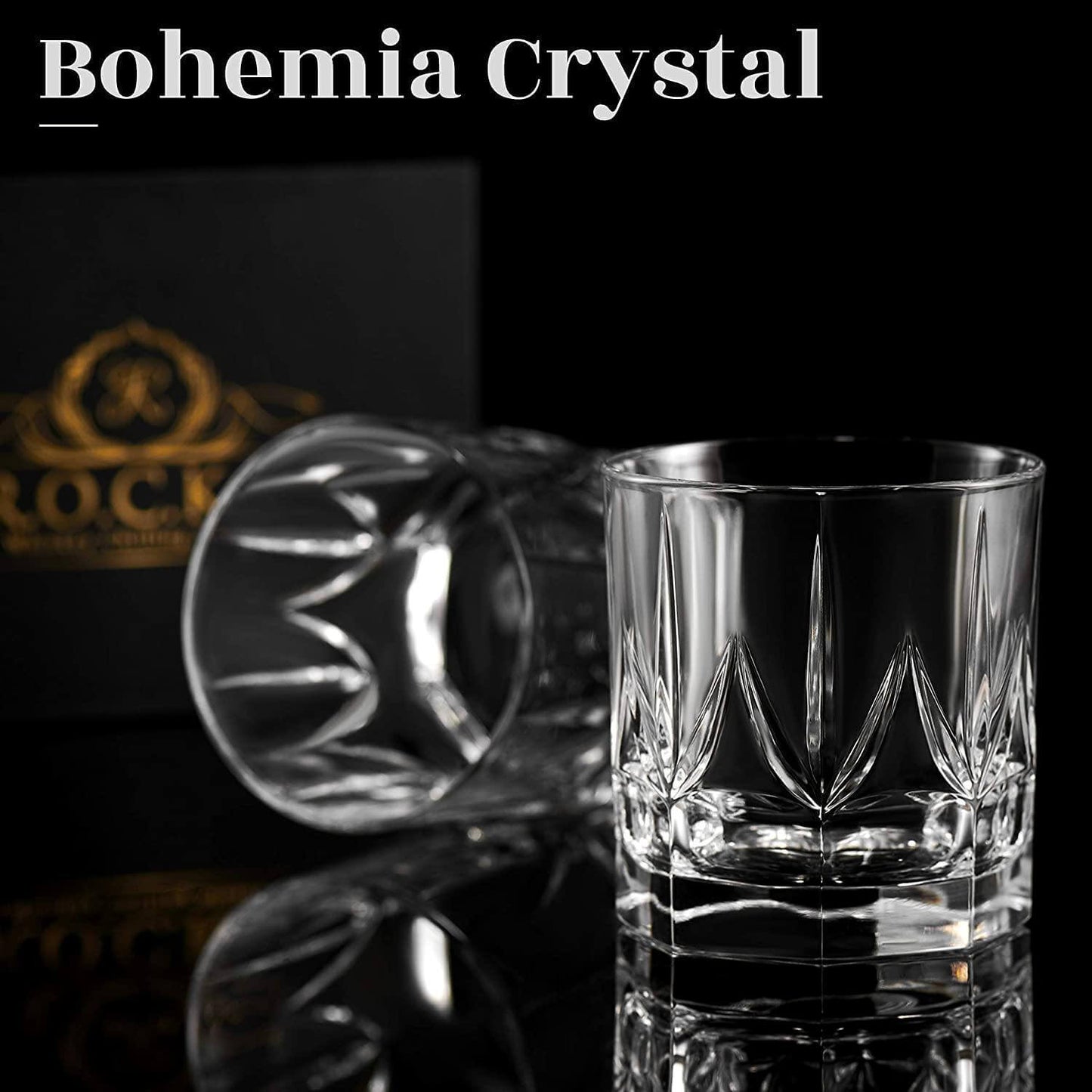 R.O.C.K.S. Whiskey Chilling Stones Whiskey Chilling Stones The Eco-Crystal Collection - Imperial Glass Edition