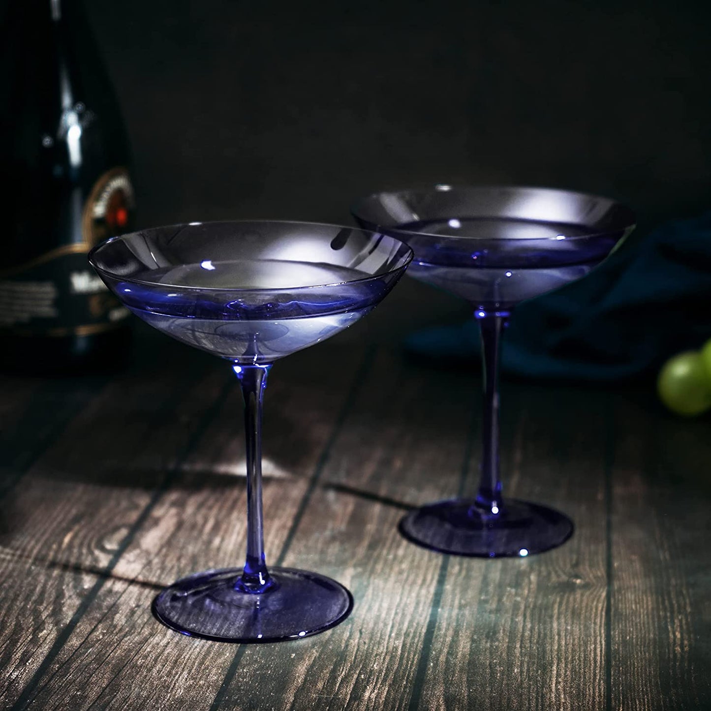 Champagne Coupes 12 oz Set Of 2 (Lavender)