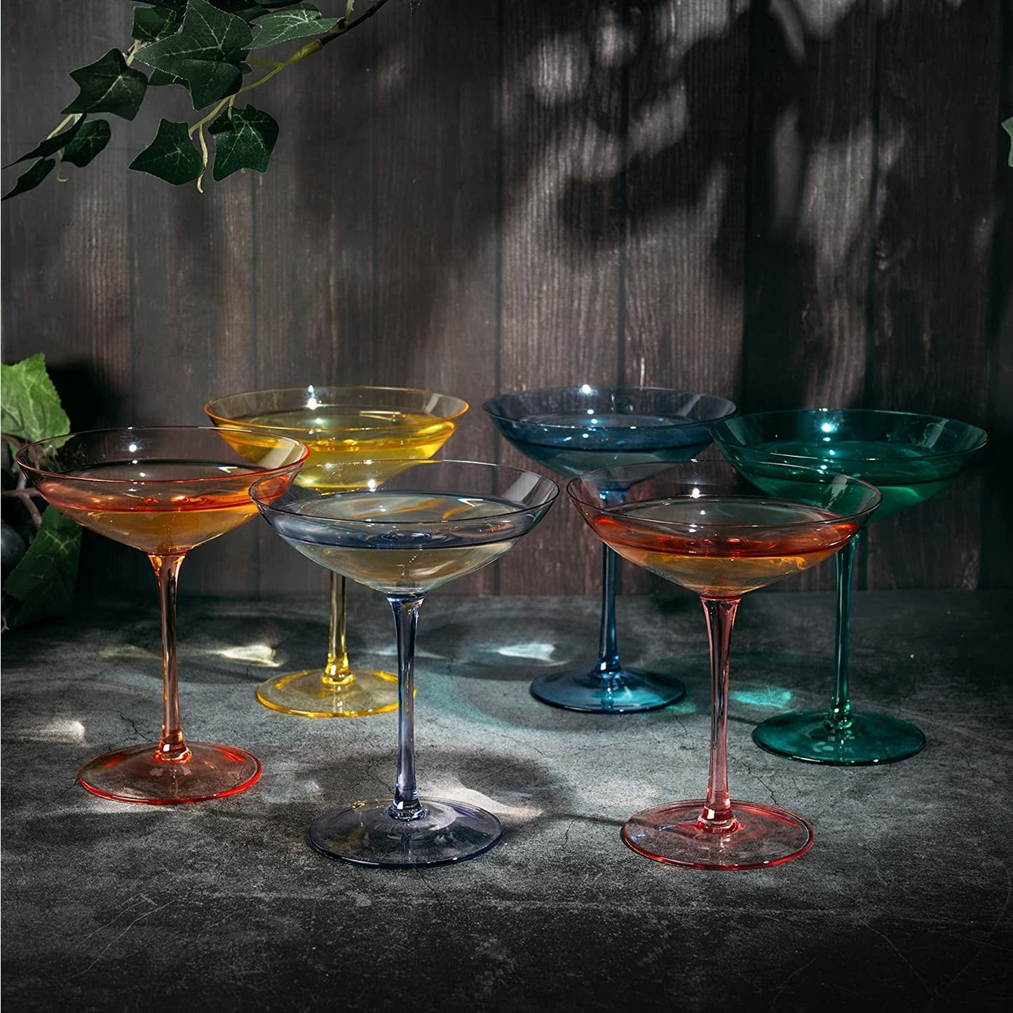 Champagne Coupes 12 oz Set Of 6