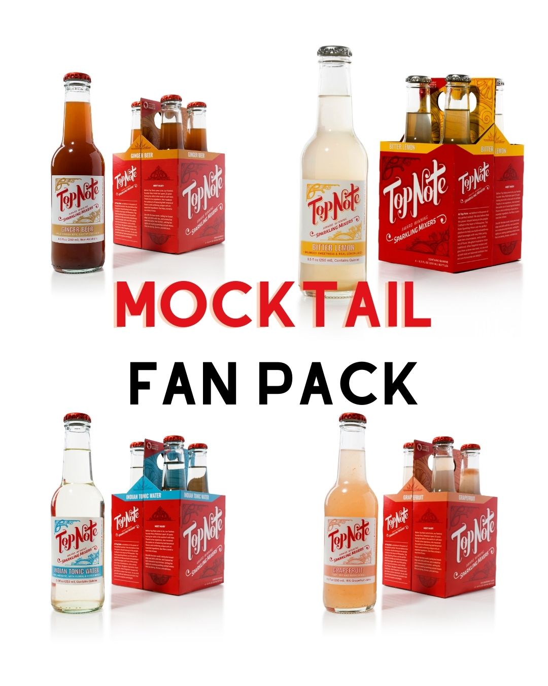 Top Note Tonic Store Mocktail Fan Pack-16 pack