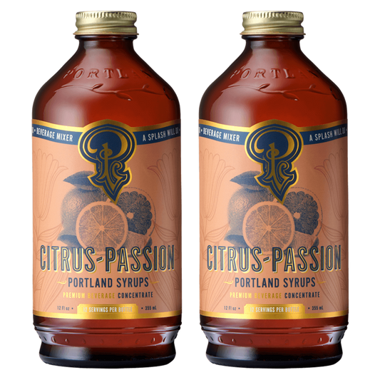 Portland Syrups Citrus-Passion Syrup 2 Pack